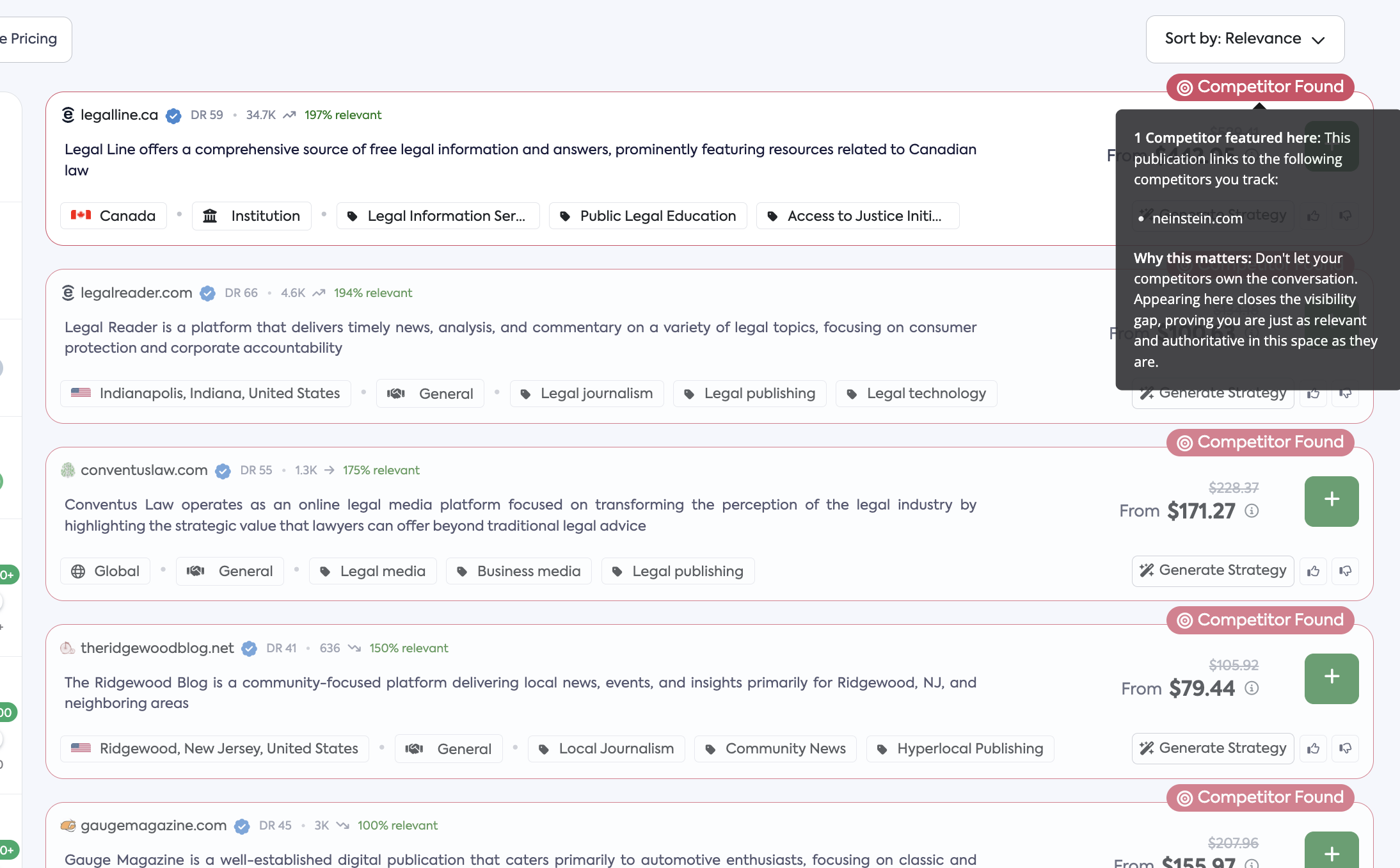 Competitor Intelligence